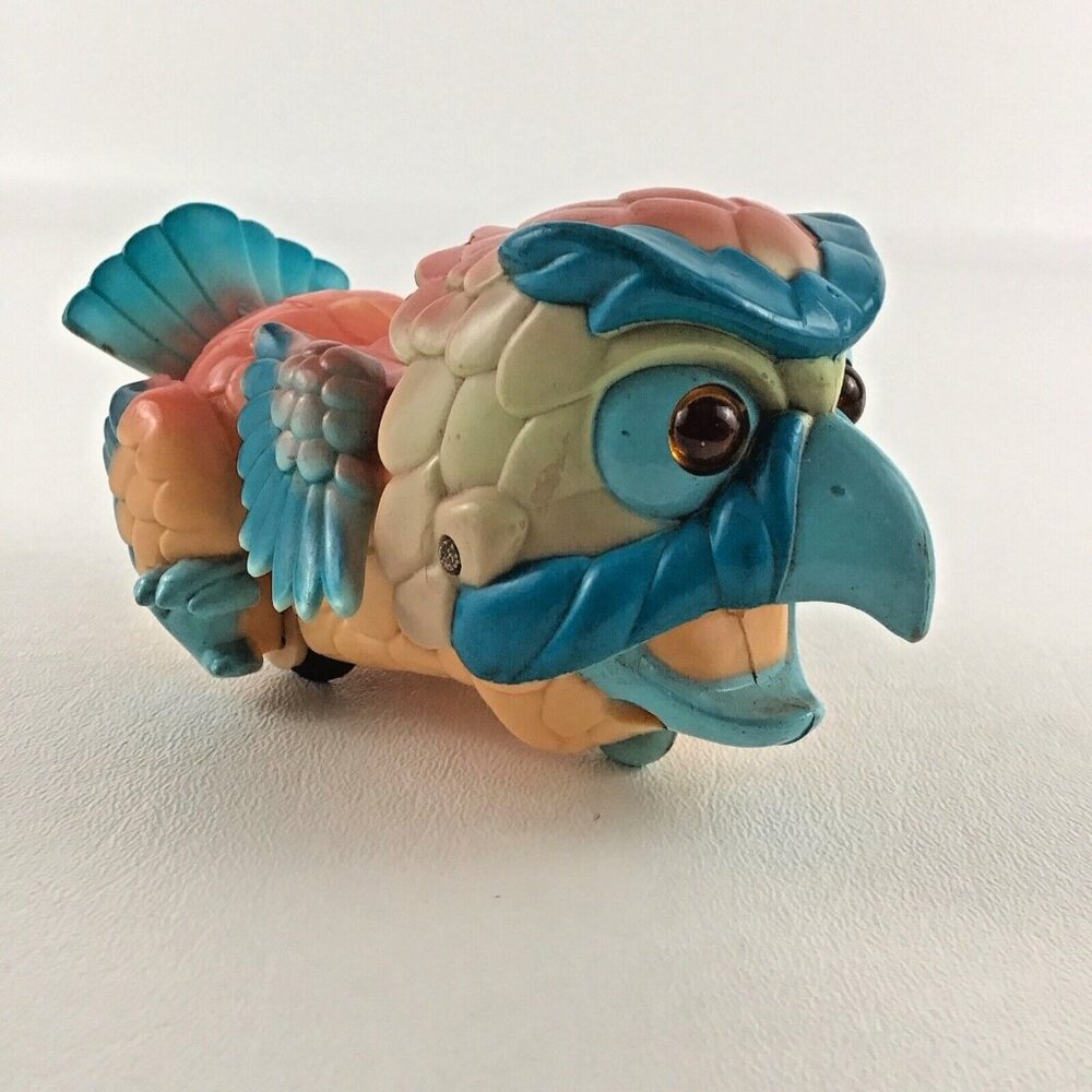 New Ray Pull Back Friction Bird Toy Owl Action Figure Vintage 1994 90s Toy